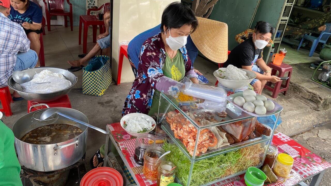 Bún mắm chợ sắt bún mắm cần thơ