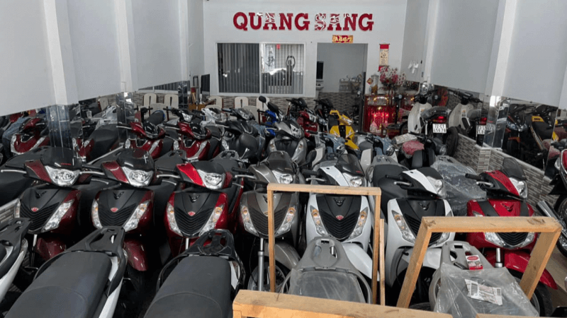 Cửa hàng Quang Sang- xe trả góp uy tín tại cần thơ