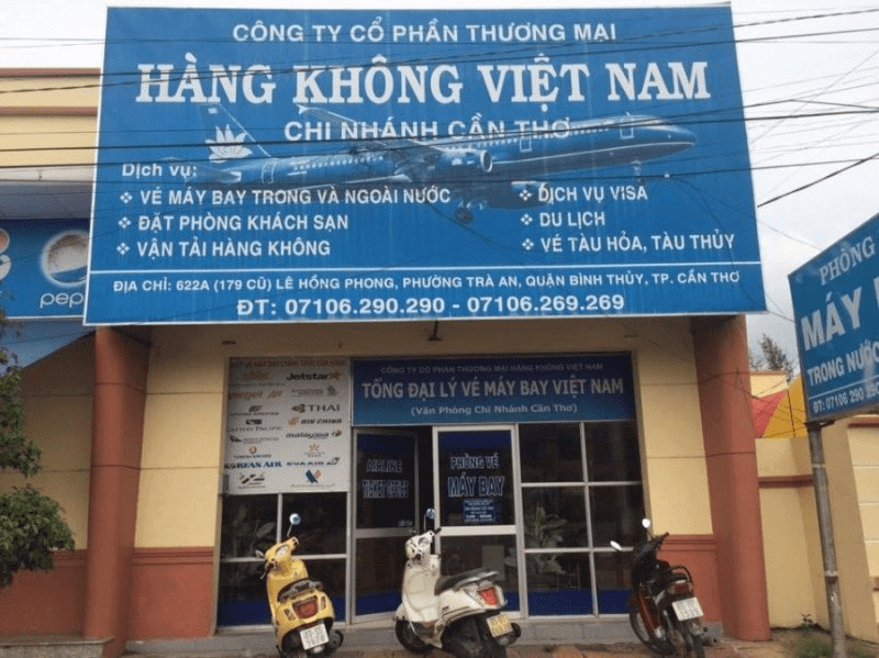 Công ty cổ phần thương mại hàng không Việt Nam - dịch vụ vé máy bay giá rẻ tại Cần Thơ