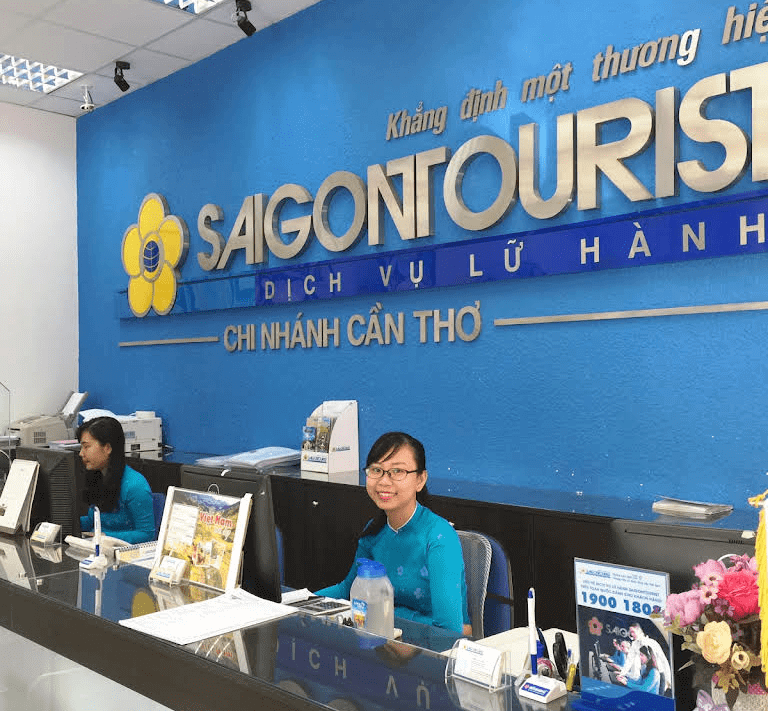 Phòng vé Sài Gòn Tourist Cần Thơ - dịch vụ vé máy bay giá rẻ tại Cần Thơ