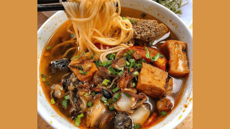 Bún riêu ngon Cần Thơ