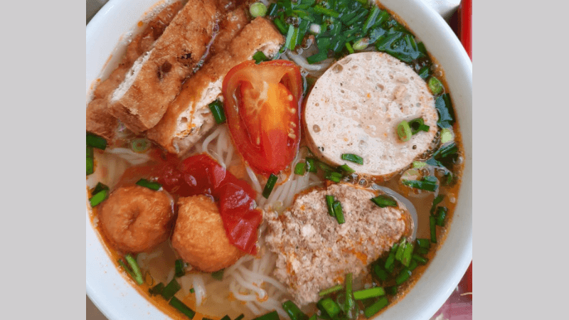 Bún riêu ngon Cần Thơ